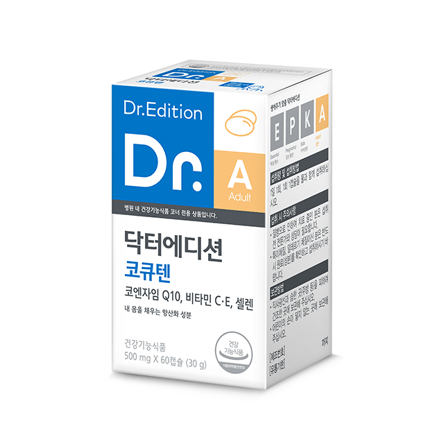 닥터에디션 코큐텐 500mg x 60캡슐, 1개