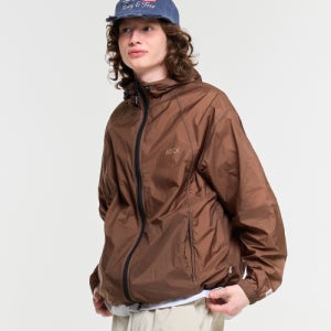 [에이카화이트] AECA PACKABLE WINDBREAKER-BROWN AW2602JK04BR