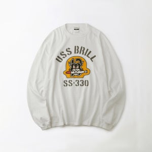 [아웃스탠딩] MIL SERIES LONG SLEEVE(USS BRILL)_WHITE
