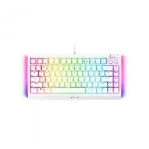 Razer BlackWidow V4 75% 기계식 화이트