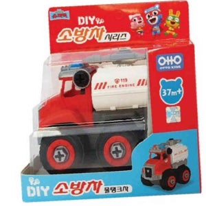 DIY 소방차 자동차장난감 장난감자동차 아기장난감자동차