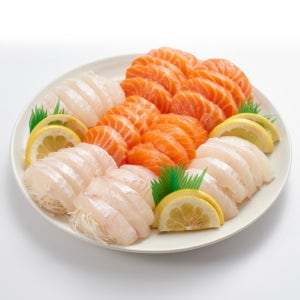 광어 연어 모둠회 (대) (350G)
