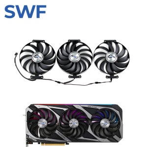 ASUS ROG Strix GeForce RTX 3060 3070 3080 3090 Ti 그래픽 카드 팬 CF1010U12S/D T129215BU 용 95MM T129215SU 냉
