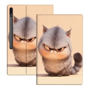 Cartoon Chubby Orange Cats For Samsung Galaxy Tab S11 S10 S9 S8 S7 S6 A11 A9 A8 A7 Lite FE Plus Tabl