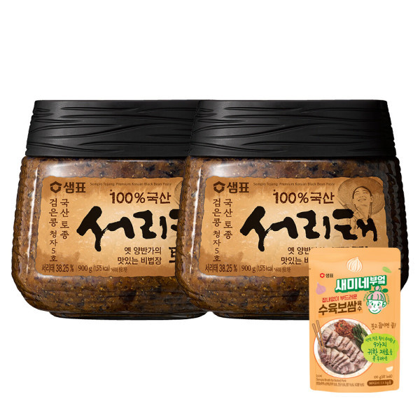 샘표 국산 서리태 토장 제품 이미지