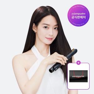 글램팜 BEST [GP201TBK] 글램뮤즈 터치 플랫 (오리지널블랙) 판고데기 미용실매직기