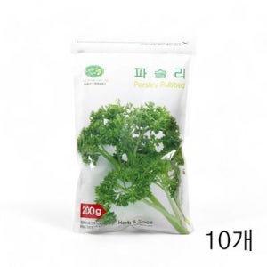 파슬리가루 WL 신영에프에스 파슬리 200g X 10개 시즈닝 독일산 향신료 파슬리플레이크