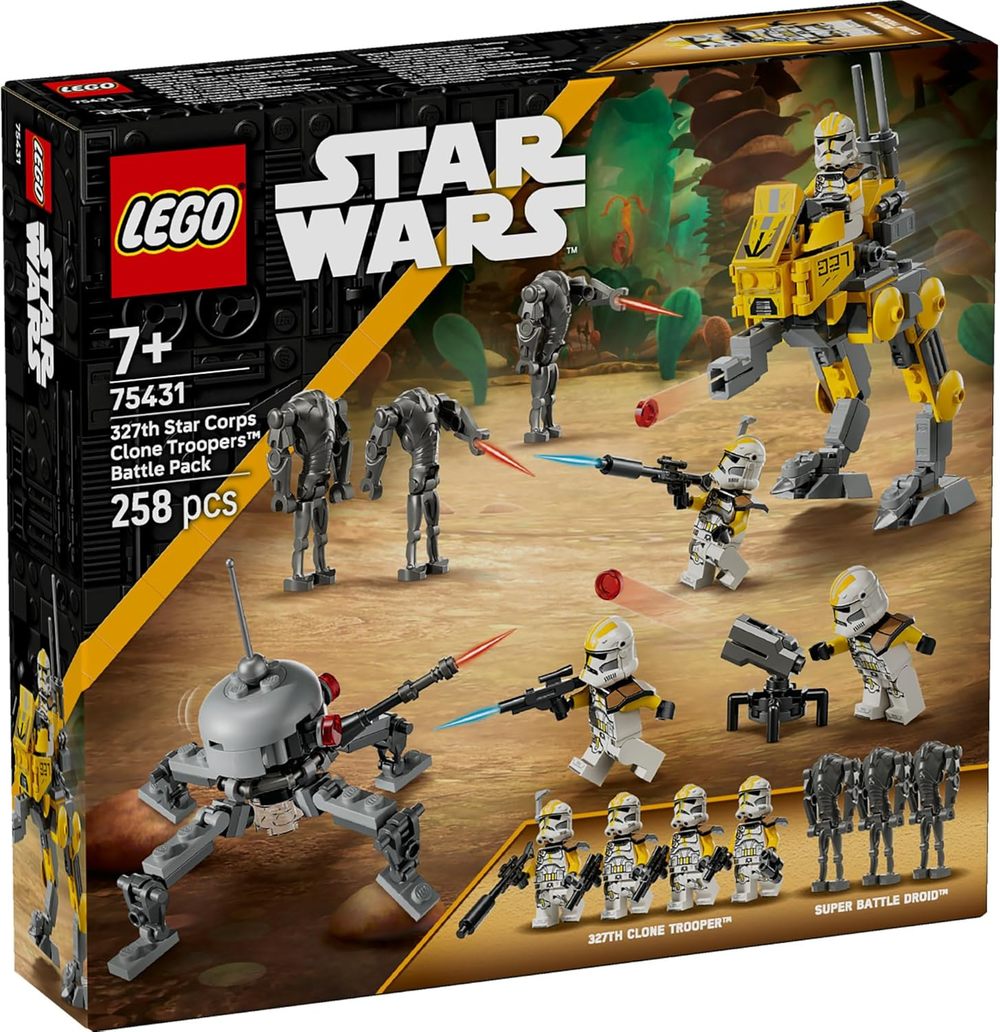 레고 LEGO 스타 워즈 제 327 스타 코프스 클론 트루퍼 배틀 팩 75431