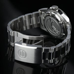 스포츠 아주르 다이버 블루 다이얼 스틸 41mm