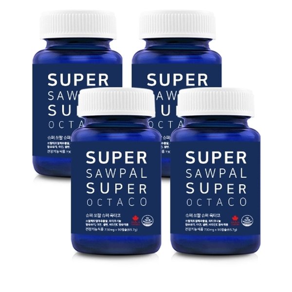 내추럴영 <b>슈퍼쏘팔</b> 옥타코사놀 12개월 4병