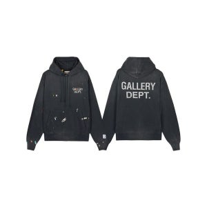 갤러리디파트먼트 남성 GD 페인트 로고 후디 GPH 50044 VBLK FW25 151474231