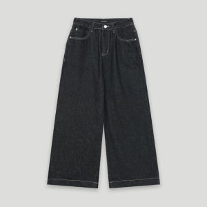 [롯데백화점] 코데즈컴바인 생지워싱 와이드 데님 팬츠 CKC-DP301W9 LE1220938690