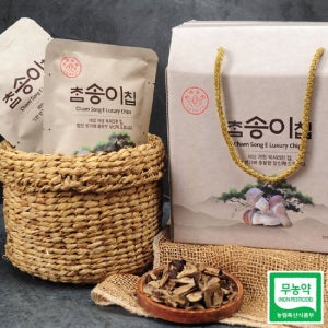 원물간식 선물세트 전남 곡성 옥과농원 무농약 최고 참송이버섯칩 30g*10봉