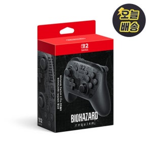 닌텐도 스위치2 프로 컨트롤러 바이오하자드 레퀴엠 에디션 프로콘 무선패드