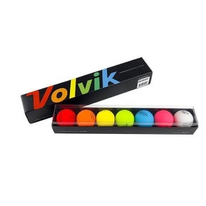 케이티알파쇼핑 볼빅 비비드 무반사 레인보우 3피스 7구 골프공 세트