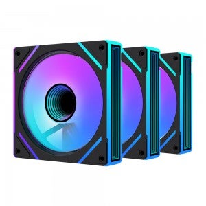 AONE STORM INFINITY PRO-120 ARGB PWM (3팩, 블랙)