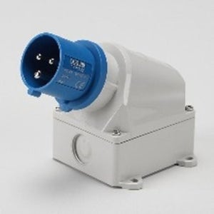 [VCMKJ575]노출 플러그 자재 태성 2P+E 16A 250V 332 IP44