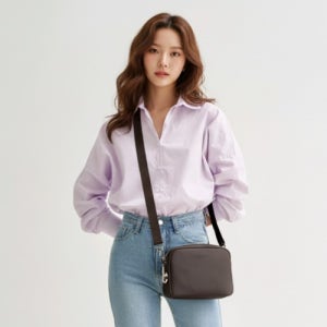 미토도 WLS 도난방지 듀얼다이얼 가죽 핸드백 - 4컬러