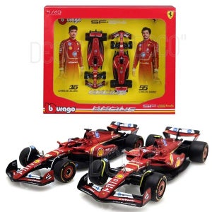 [데코앤] F1 레이싱 페라리 SF24 샤를 르클레르 카를로스 샤인츠 미니카