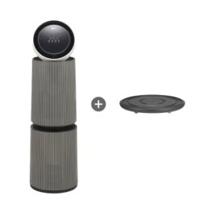 LG 퓨리케어 AI 오브제컬렉션 360˚ 공기청정기 M5 + 무빙휠 세트 AS336NSLCM