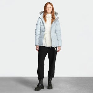 [롯데백화점] 캐나다구스 여성 첼시 파카 화이트 디스크(Light Sky)_Q255AWUW03LSB LE1219492336