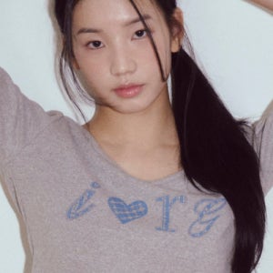 [로긴 앤 로지] I Luv RnR Check Point Long Sleeve Gray RG_25_FA2_LS_19_01