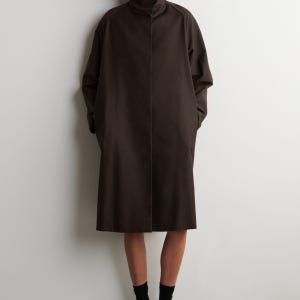 코스 오버사이즈 퍼널넥 코트 1321362001 퍼널 네크라인 OVERSIZED FUNNEL NECK COAT 151494301
