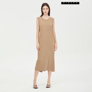 시슬리 하니 저지 백 포인트 원피스 SAOP44431