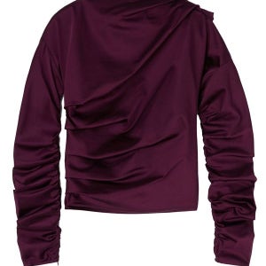 [가니] (WOMAN) 25FW ARRICULATED TOP. W1050_07H