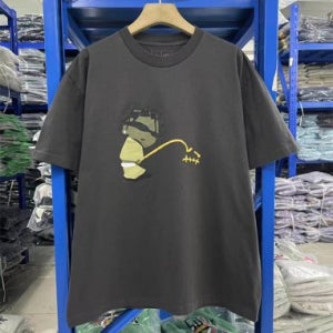 Travis Scott WWE 콜라보 Rodeo 프린팅 washed 라운드 반팔 티셔츠 [스트릿 편집샵 람스]