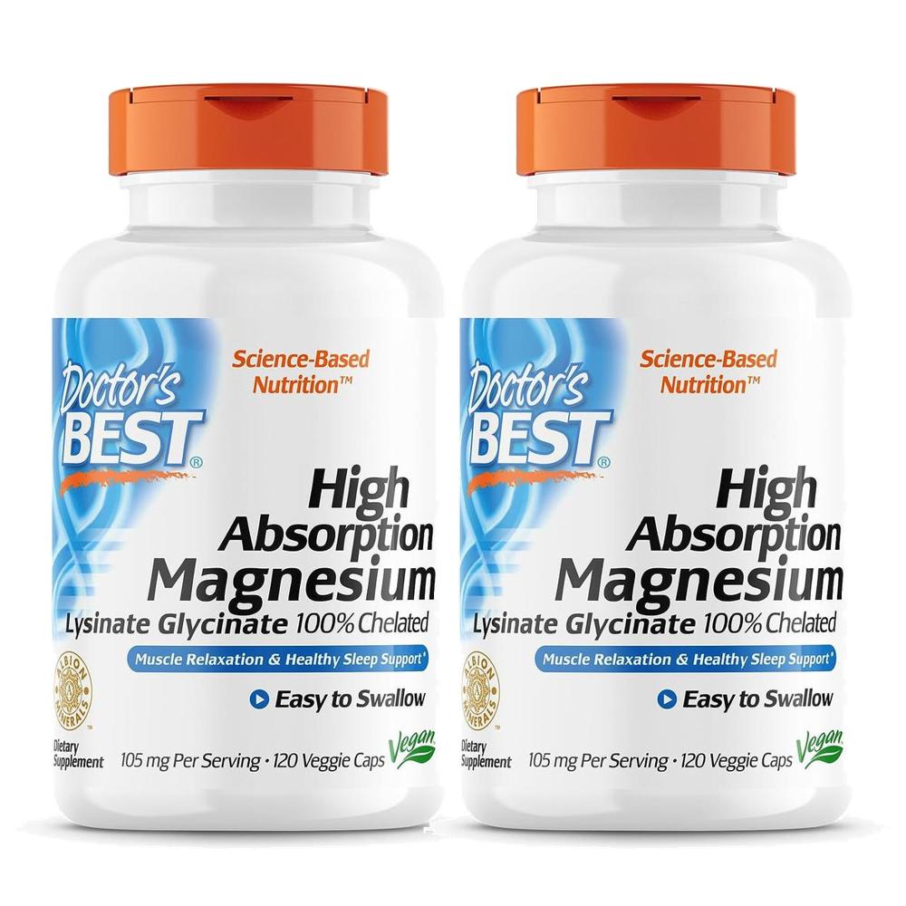 닥터스베스트 마그네슘 마그테인 L-트레온산 식물성캡슐 120캡슐, 3개