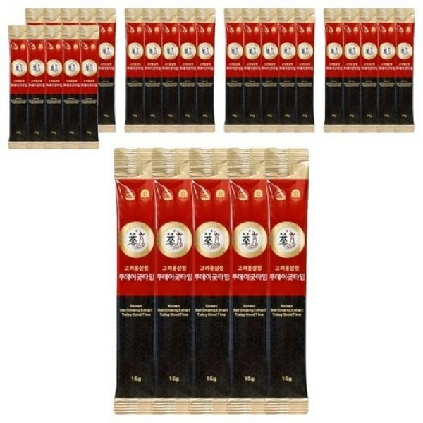 풍년보감 풍년보감 고려홍삼정 <b>투데이굿타임 15g</b> 100개