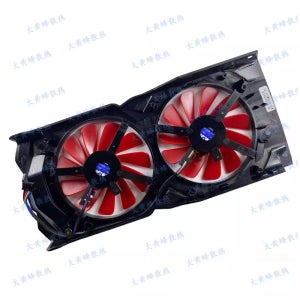 XFX RX570 RX580 2048SP 그래픽 비디오 카드용 프레임 및 팬