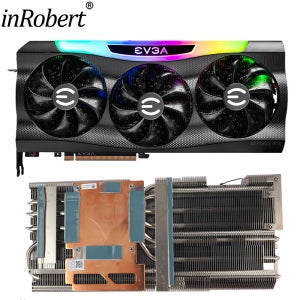 EVGA RTX3070 3080 3090 울트라 게이밍 그래픽 카드 쿨러 어셈블리 수리 부품용 CPU 히트싱크 알루미늄 블록 교체