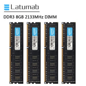 Latumab DDR3 RAM 16GB(2X8GB) 8GB 4GB 1333 1600 1866 2133 2400MHz 데스크탑 메모리 PC3-14900 240 핀 DIMM 1.5V 