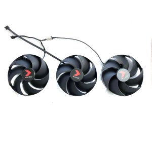 95MM 4PIN FD10020M12D RTX4080 4090 GPU 팬 PNY GeForce RTX 4070 Ti 4080 4090 XLR8 RTX 4070 Ti RTX 4080
