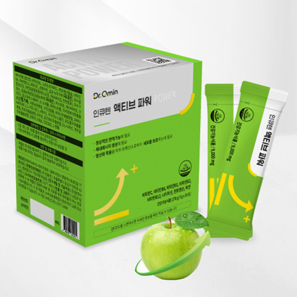 닥터큐민 인큐텐 액티브파워 9g X 30포 (270g) <b>과라나</b>에너지음료