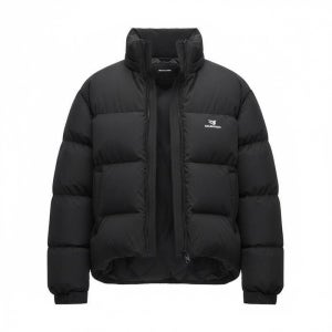 발렌시아가 숏패딩 블랙 769407ex675212 TYD361000 A S보장 전사이즈 C컬 숏 패딩 C Shape Puffer 769407 1643058 151622752