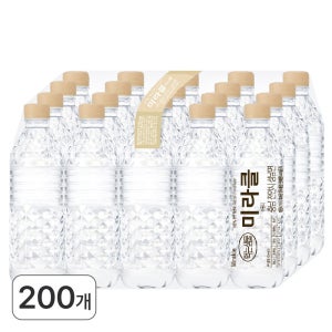 미라클 샘물 무라벨  200개  500ml