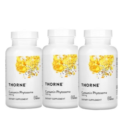 Thorne 쏜 커큐민 피토솜 1000mg Curcumin Phytosome  120정  3개