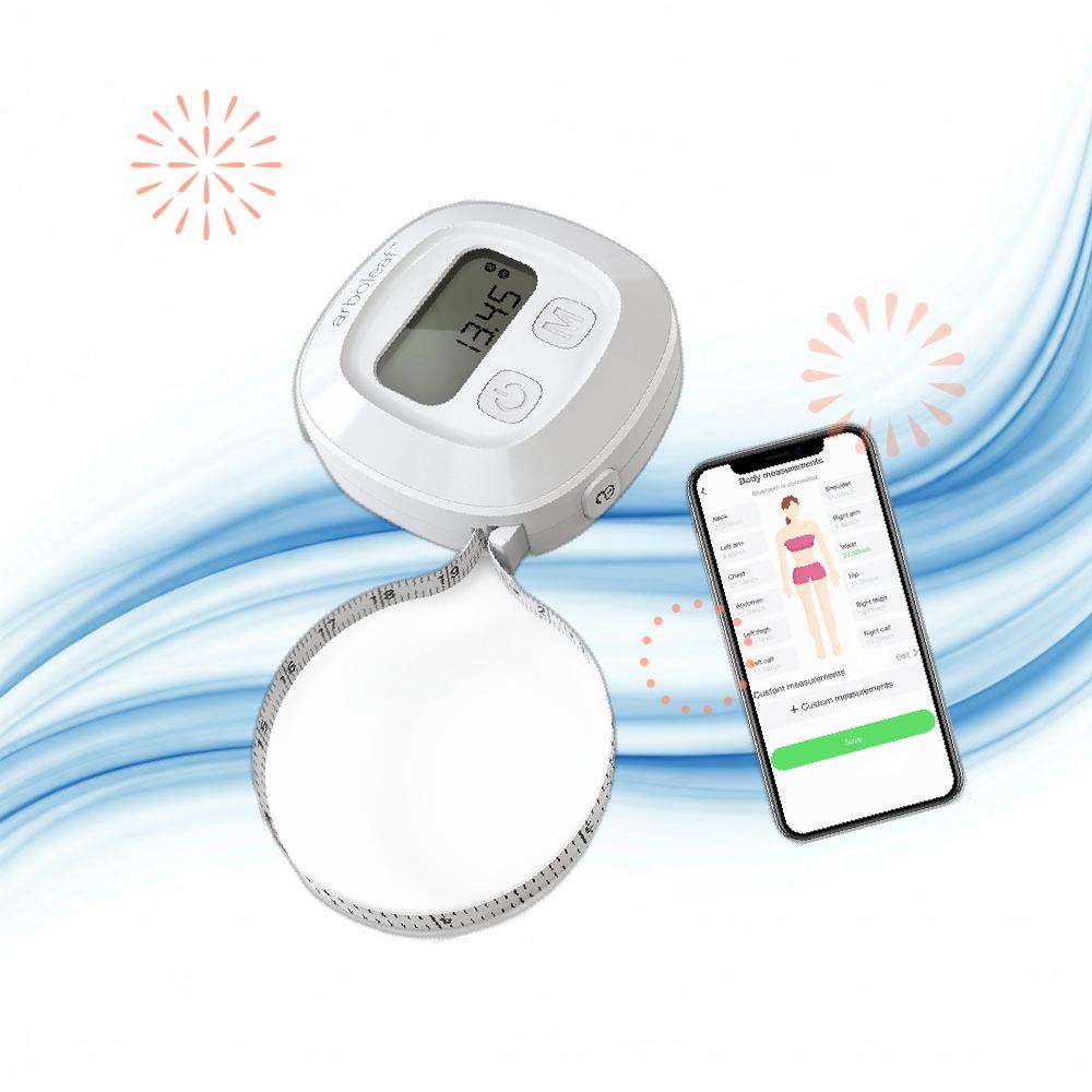 arboleaf <b>아보</b>리프 <b>체지방</b> 측정기 디지털 줄자 60인치 블루투스 앱 연동 측정 잠금 기능 M5  1개