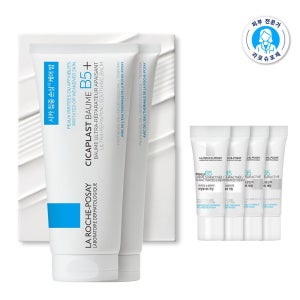 라로슈포제 [라로슈포제] NEW 시카플라스트 밤 B5+ 100ml X2 + 히알루 크림 3ml X2 + 히알루 세럼 3ml X2