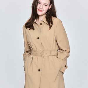 [헤지스 여성] 헤지스레이디스 싱글버튼 경량 하프 코트 WSCO5B201I2