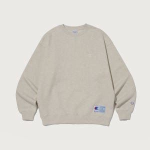 [챔피온] 슈퍼 플리스 코튼 크루넥 스웨트셔츠 Cream
