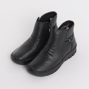 A4473 주름라인 소가죽 앵글부츠