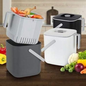 음식물통 수거함 보관 홀더 용기