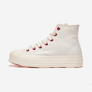 컨버스 CONVERSE 척테일러 올스타 리프트 하츠 빈티지 화이트 A19058C