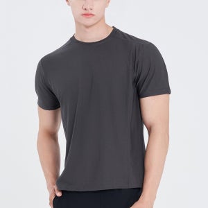 에어테크니컬 액티브웨어 휘트니스 티셔츠 차콜 남성트레이닝복