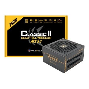 [온누리상품] 마이크로닉스 Classic II 750W 80PLUS골드 풀모듈러 ATX3.1
