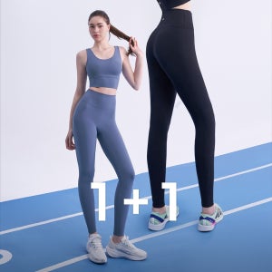 익스트림프로 트레이닝 레깅스 1+1 하타요가복 애슬레저룩